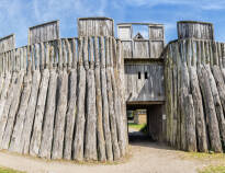 In fußläufiger Entfernung liegen sowohl das Schloss Trelleborg als auch das schöne Stadtzentrum, wo es eine Menge an Museen und gute Einkaufsmöglichkeiten gibt.