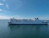 Ni bor nära färjeterminalen där ni kan ta färjan till Travemünde, Rostock, Swinousjie, Klaipeda och Sassnitz