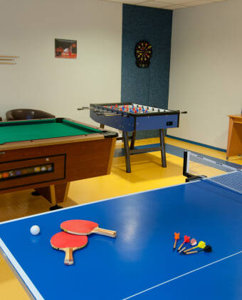 There are several free activities at the hotel for you to enjoy. These include wellness, fitness, table tennis, billiards and darts.