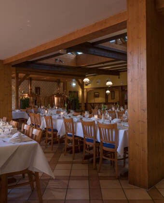 I restauranten kan du nyte ferske spesialiteter fra hele verden.