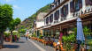 Das Mosel Hotel Burg-Cafe Alken genießt eine Top-Lage an der Mosel, in dem kleinen, charmanten Dorf Alken.