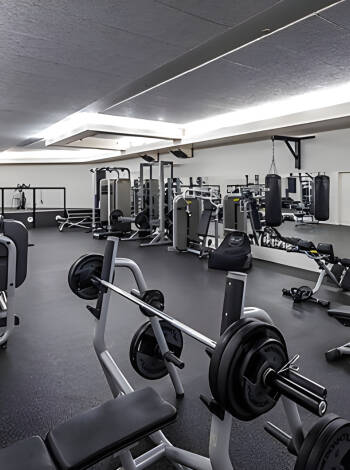 Håll formen i hotellets eget fitnesscenter