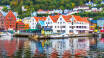 The hotel is located in scenic surroundings, just off the beaten track, and just a 45-minute drive from Bergen.
