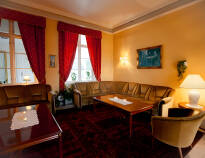 Enjoy cosy holiday evenings in the hotel's beautiful and welcoming living rooms.