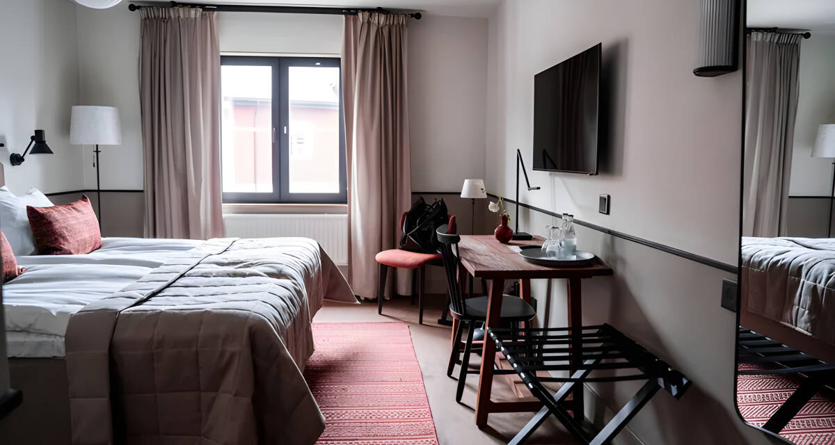 Dobbeltværelse m. 1 ekstra seng