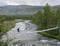 There are many exciting and beautiful hiking trails, such as St. Olav's Trail, which is located in the area around the hotel.