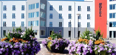 Das 2007 erbaute Hotel bietet ein stilvolles Dekor in einem schönen nordischen Design.