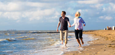 Der Nordseestrand ist nur wenige Kilometer von St. Michaelisdonn entfernt.
