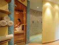In the hotel's own wellness area you can relax after an exciting day, or during a day of recharging your batteries.
