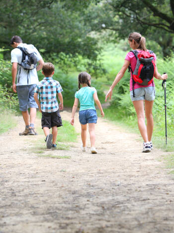 The hotel has a lovely atmosphere and is ideal for a family holiday.