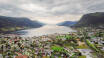 The hotel is located by the North Fjord, known for its picturesque surroundings.