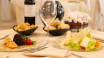 In Ihrem Aufenthalt ist eine Probeverkostung lokaler Delikatessen mit einer Reihe von Produkten wie Grappa, Rotwein, Olivenöl und Pecorino-Käse inbegriffen.