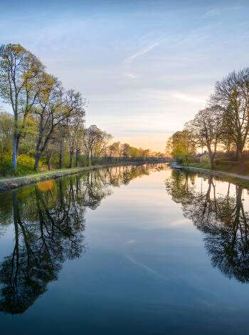Ein Städtetrip nach Motala eignet sich auch für einen Aktivurlaub oder Wanderurlaub: am Göta-Kanal gibt es viele schöne Wege.