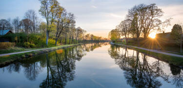 Ein Städtetrip nach Motala eignet sich auch für einen Aktivurlaub oder Wanderurlaub: am Göta-Kanal gibt es viele schöne Wege.