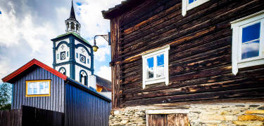 In Røros, das seit 1980 zum UNESCO-Weltkulturerbe gehört, verbinden sich Geschichte und modernes Leben.