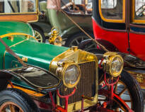 Oppholdet inkluderer gratis inngang til Motala Motormuseum som er Skandinavias mest populære av sitt slag.