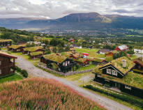 Take a walk to the enchanting village of Oppdal.