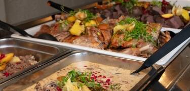 Dinner is included in your stay, so you can look forward to an evening meal after a day outdoors.