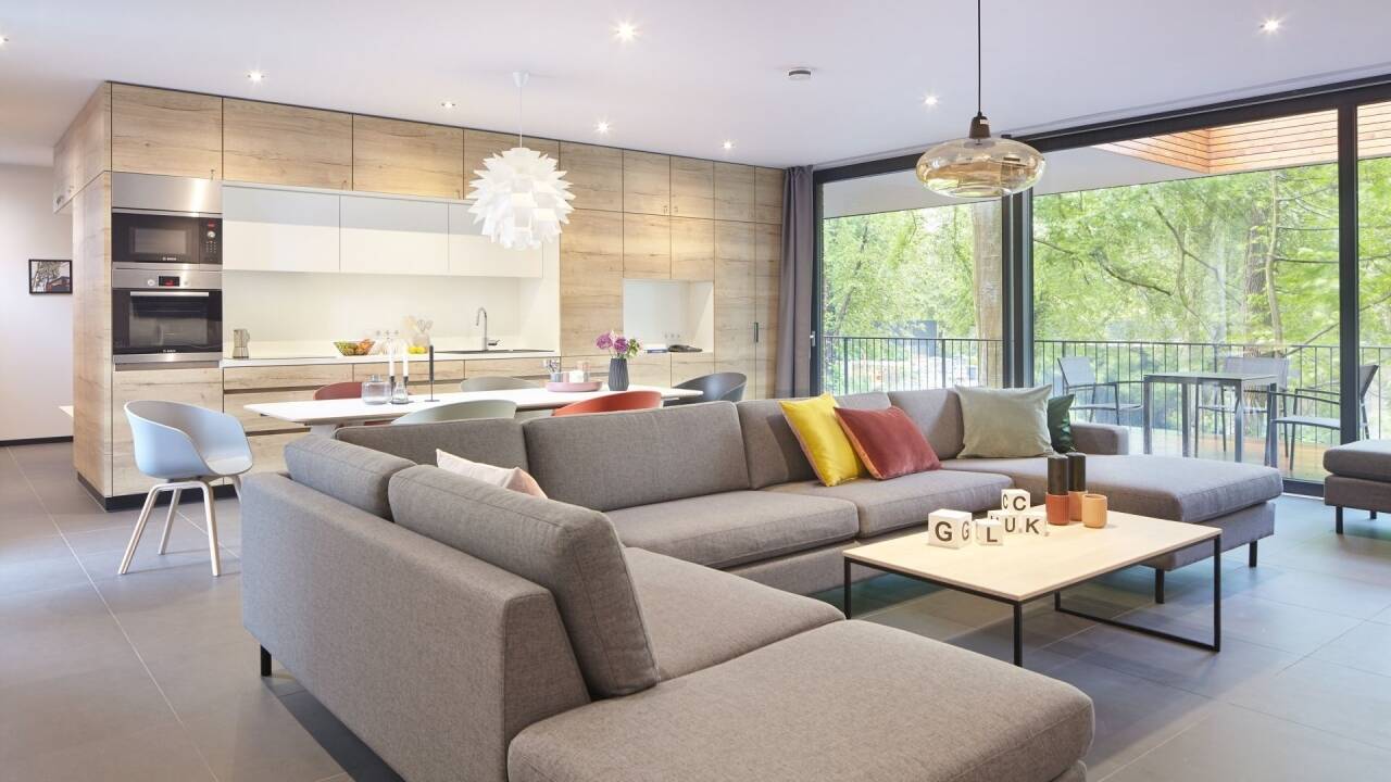 Du bor i moderna, välutrustade lägenheter och stugor där allt finns på plats för en bekväm och avkopplande semester.