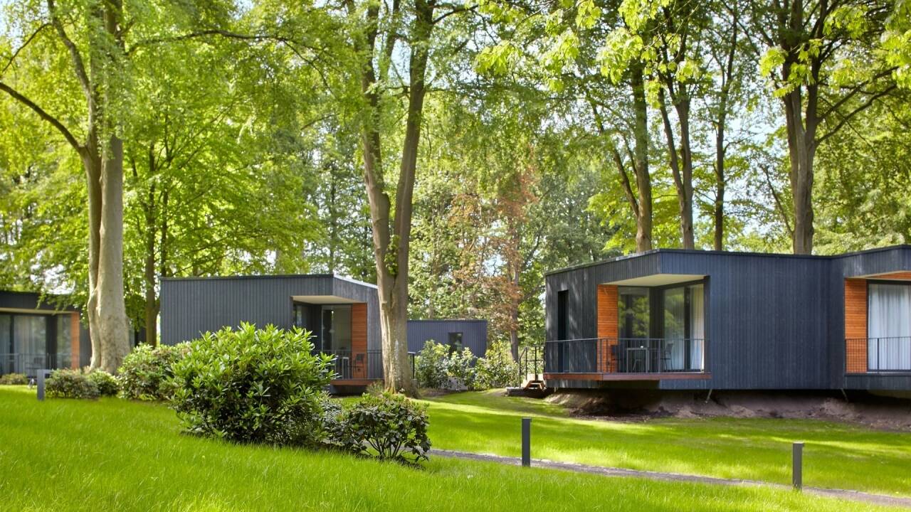 Die Lodges sind von viel Grün und Ruhe umgeben und vermitteln ein Gefühl von Weite, Frieden und Nähe zur Natur.