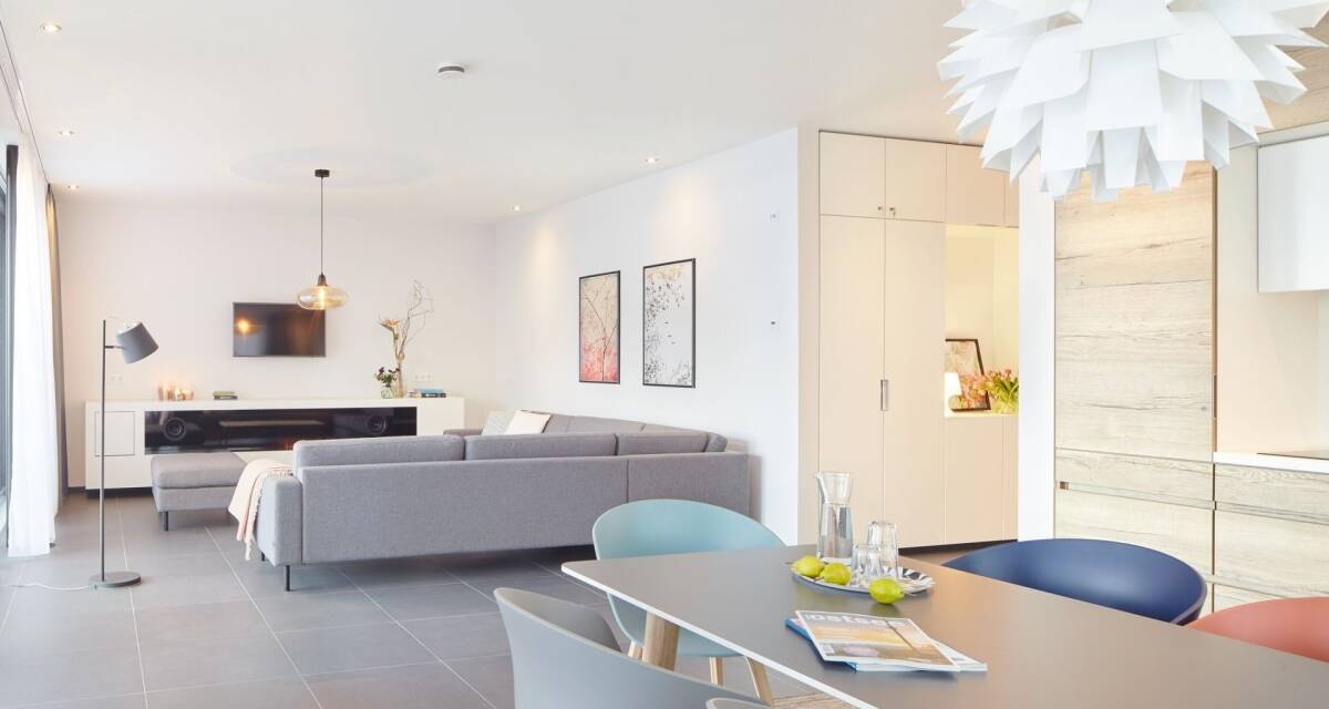 Großes Glück Küstenflair mit 6 Zustellbetten