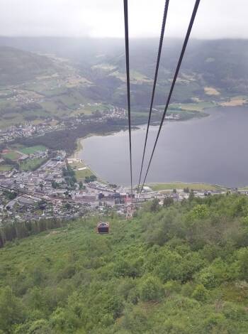 Voss eignet sich ideal für einen Winterurlaub mit Ski und Rodeln, da zwei Wintersportgebiete nahe des Motels liegen.