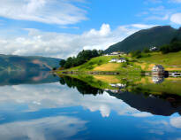 Unna er en semester i ett naturskönt landskap, bland frodig vildmark, vackra fjäll och inte minst fjorden.