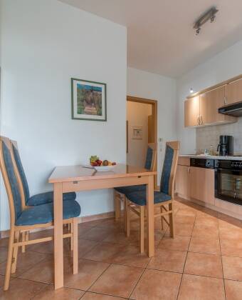 You will stay in spacious apartments, all of which offer a 4-star hotel standard.