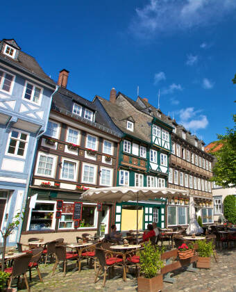 Besök Goslar som är huvudstad i Harz-regionen och har en charmig atmosfär med många vackra byggnader