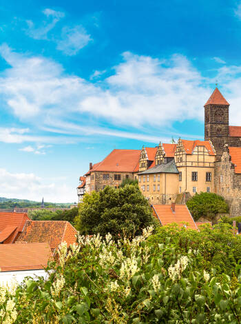 Discover beautiful medieval towns such as the UNESCO-listed gem of Quedlinburg.