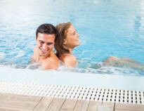 Relax in the hotel's spa area with waterfall, swimming pool, Jacuzzi and sauna.