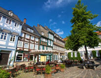 Dieses 4-Sterne-Hotel ist  von der schönen Natur des Harzes umgeben und nahe Braunlage und Goslar .