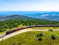 Take a trip to Brocken, with the famous narrow-gauge railway.