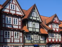 Hotellet ligger i Celle, som er kendt for sin maleriske Altstadt, med mere end 400 charmerende bindingsværkshuse.