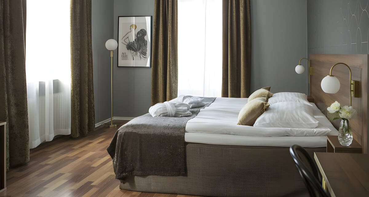 Dobbeltrom med 1 ekstra seng