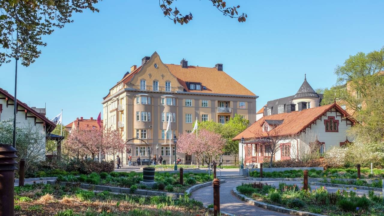 Der Clarion Collection Castle Park bietet eine zentrale und ruhige Lage in der Storgatan, in Linköping.