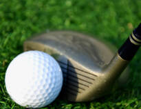The hotel offers an ideal base for golfers, with as many as three golf courses within a short distance.