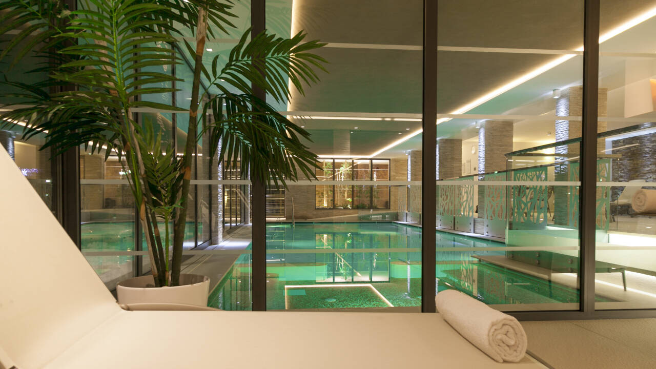 Der große Wellness- und Spa-Bereich bietet verschiedene Möglichkeiten, sich vollends zu entspannen.