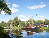 Hjälmare kanal är Sveriges äldsta konstgjorda vattenväg,
