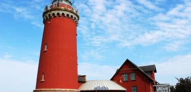 Besuchen Sie den Leuchtturm von Bovbjerg, der in Lemvig eine malerische Aussicht bietet.