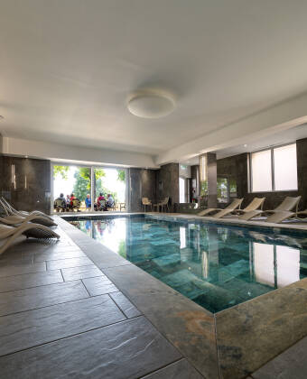Pool, sauna og hammam – alt, du behøver for at koble af efter en dag i Alsace.
