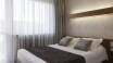 Hotellets fina komfort-rum är utrustade med balkong, eget badrum och bekväma sängar.
