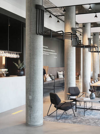 Four Points Flex by Sheraton Copenhagen Arena har ljusa och modernt inredda rum.