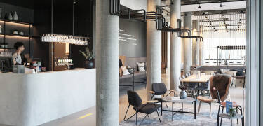 Das Four Points Flex by Sheraton Copenhagen Arena bietet helle und moderne Zimmer.