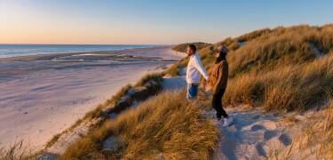 Oppdag de brede sandstrendene i Vestjylland i nærheten.