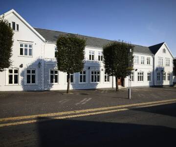 Dette historiske hotellet ligger midt i Videbæk, nær Vestjyllands Kunstpavillon.