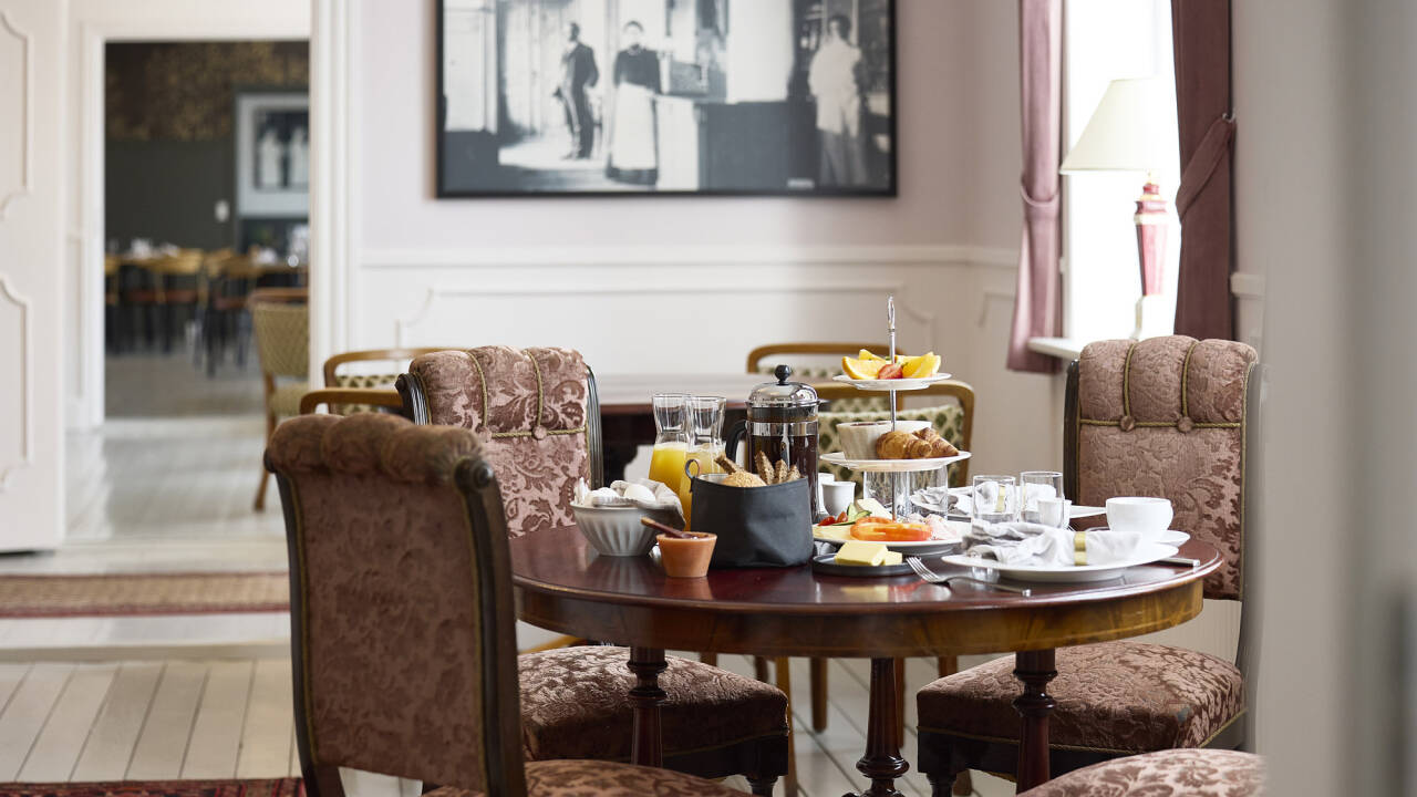 Westergaards Hotel wurde 2024 liebevoll restauriert, um die ursprüngliche Atmosphäre zu bewahren.