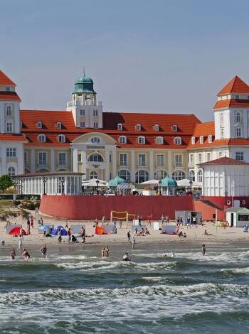 Explore Sassnitz, Prora, and Binz on scenic bicycle and hiking trails.