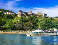 Tag på idylliske sejlture på floden, og udforsk regionens skønhed og de mange historiske slotte.