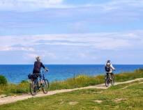 Usedom er perfekt for de aktive, om det er på cykel, med golfkøller eller vandhunde